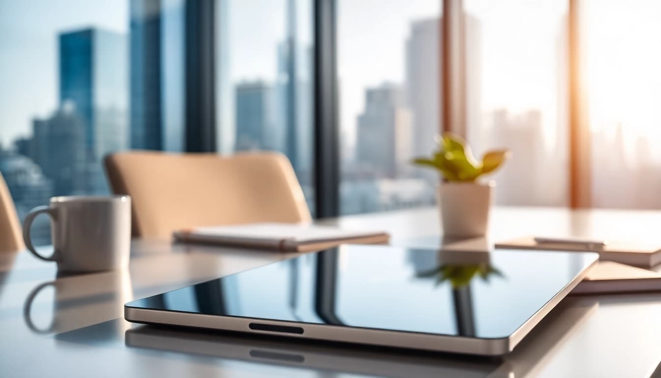 Conoce el precio del Tablet Apple en un entorno moderno y profesional.