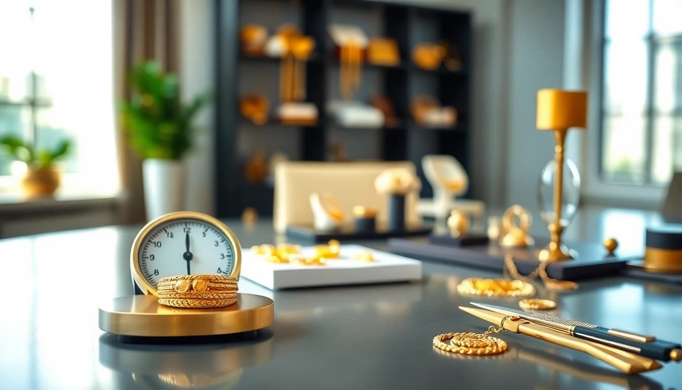Vendi il tuo oro comodamente con compro oro a distanza in un'apprezzata atmosfera professionale.