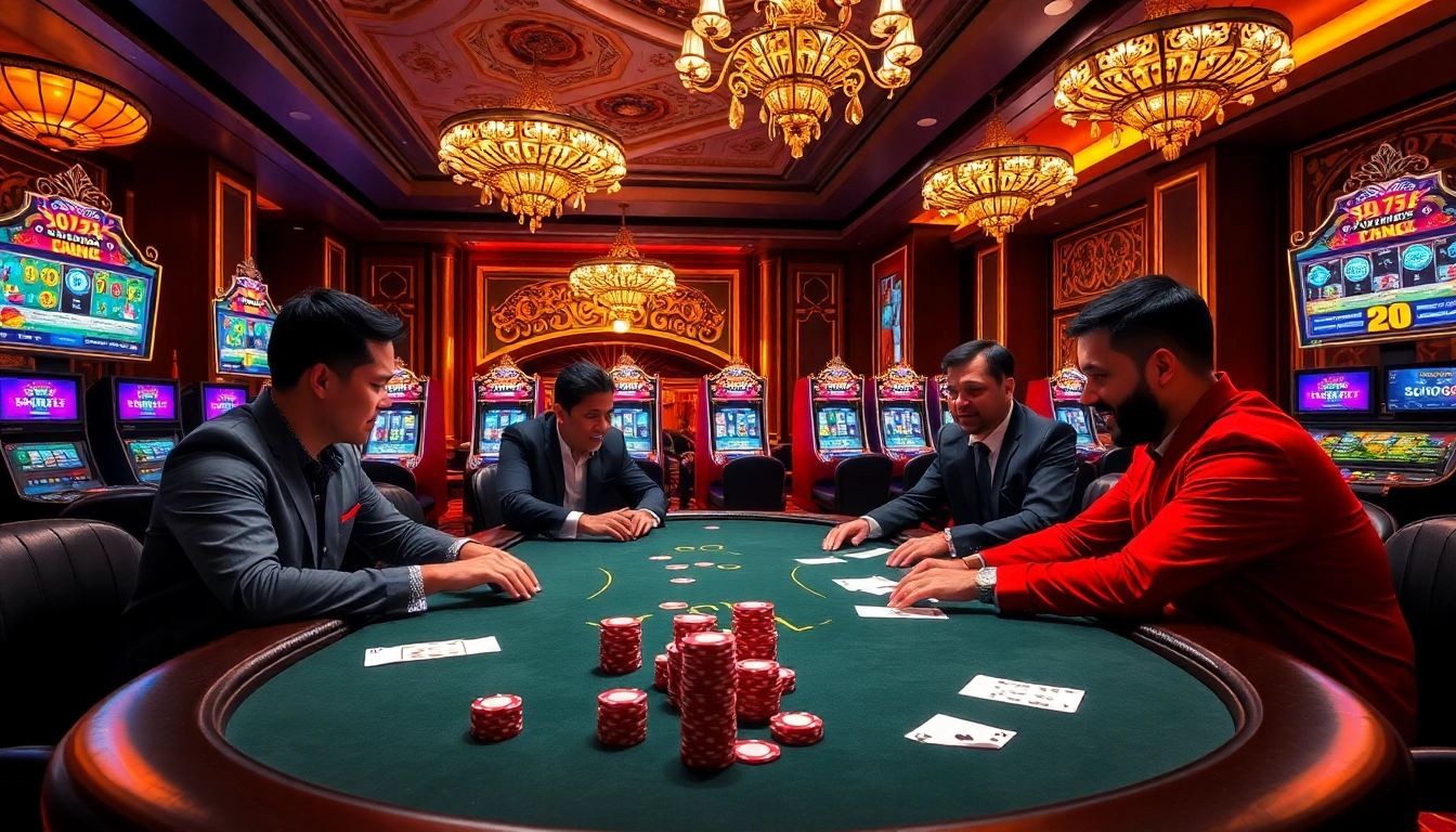 Engage in high-stakes poker at 88i with vibrant gameplay and luxurious casino ambiance.