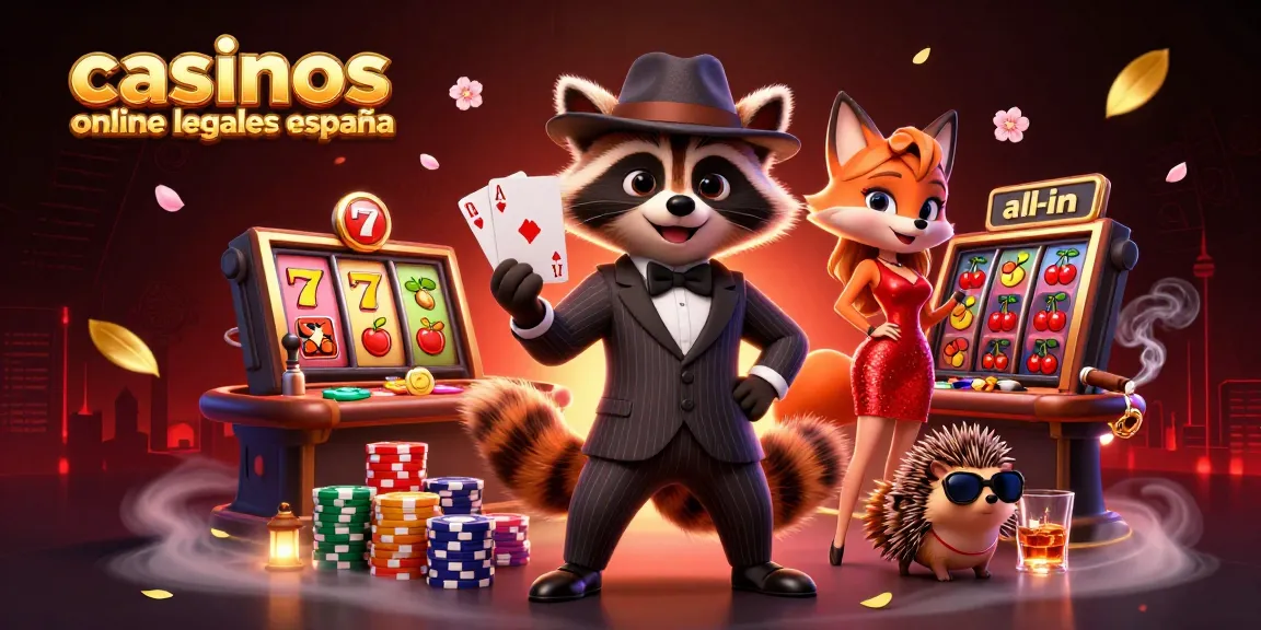 Experience excitement with casinos online legales españa as suave raccoon and fox lady play at the dynamic casino.