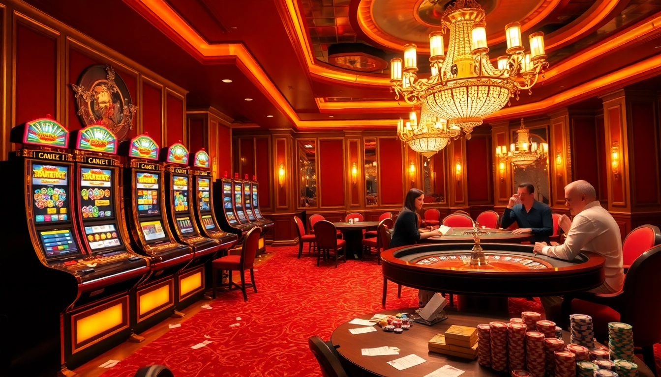 Experience thrilling gameplay with slot gacor demo featured in vibrant casino atmosphere.
