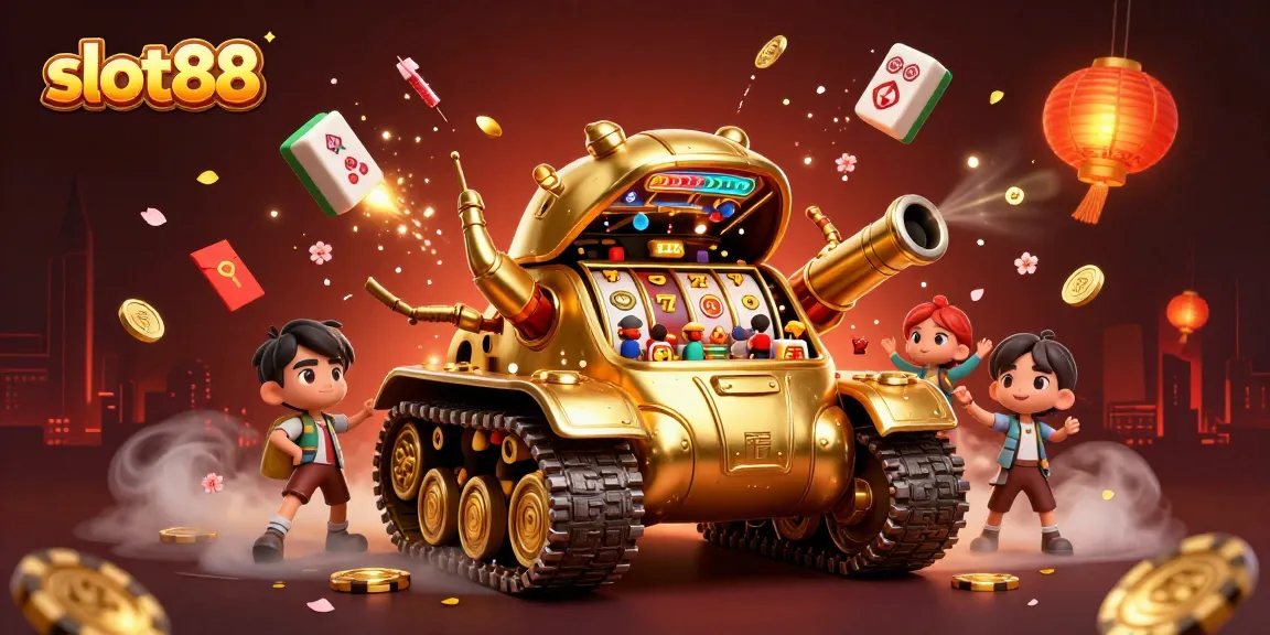 Menangkan jackpot dengan bermain slot88 di kasino miniatur dalam tank 3D yang megah.