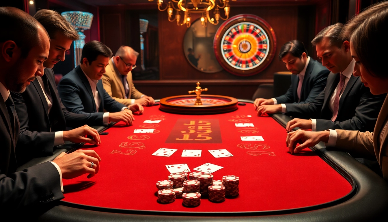 Experience high-stakes excitement at the JL55 poker table with vibrant chips and luxury ambiance.