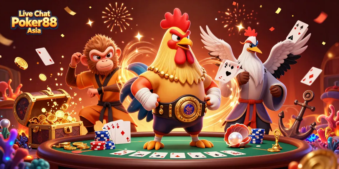 Engage with Live Chat Poker88 Asia for expert assistance while enjoying your gaming experience.