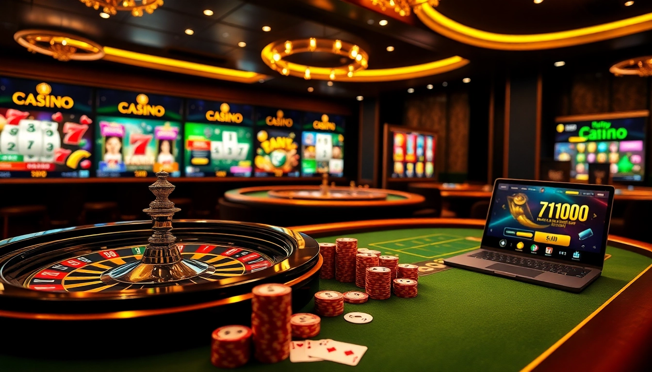 Experience the thrill of gambling at https://rikvip11.xyz/ with vibrant casino visuals featuring roulette, poker, and exciting online games.