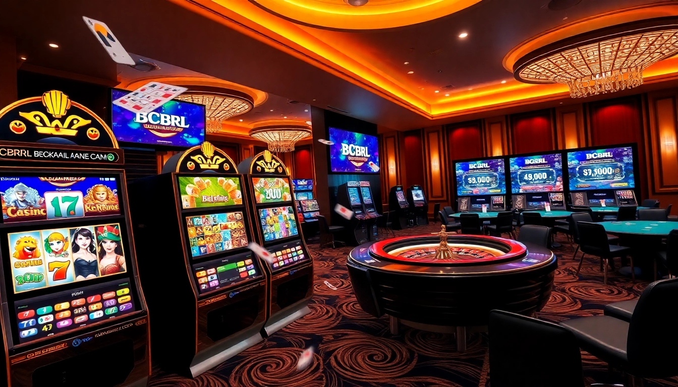 Experimenta la emoción de los juegos de casino bcbrl con máquinas tragamonedas vibrantes y una jugabilidad emocionante.