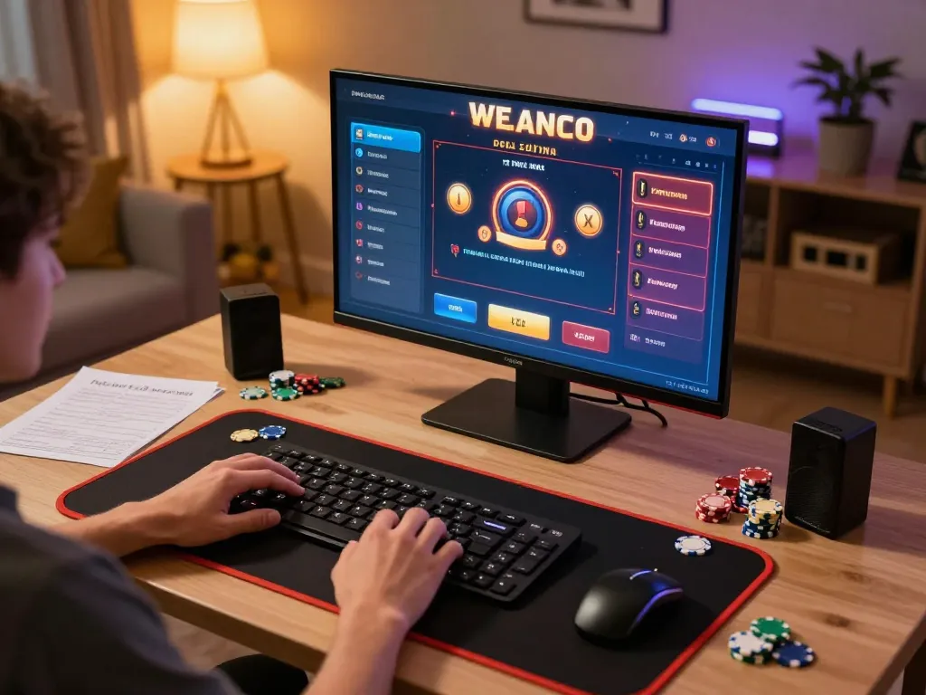 Engaging in king33 live dealer games from a cozy home setup with strategic betting insights.