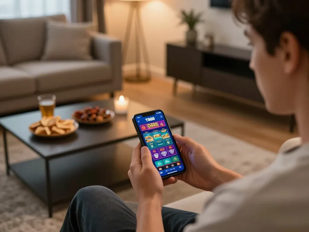 Engaging with the TR88 casino app for exciting online gambling strategies.
