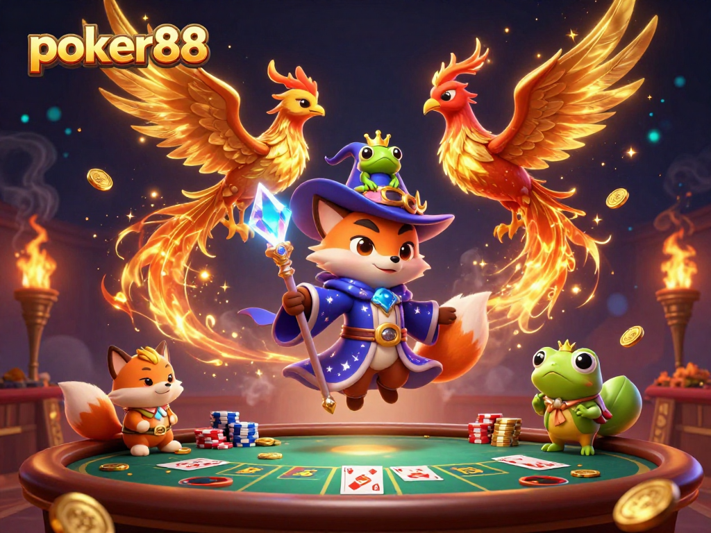 Menggandakan taruhan poker88 dengan strategi menang di meja bermain yang dramatis dan menarik.