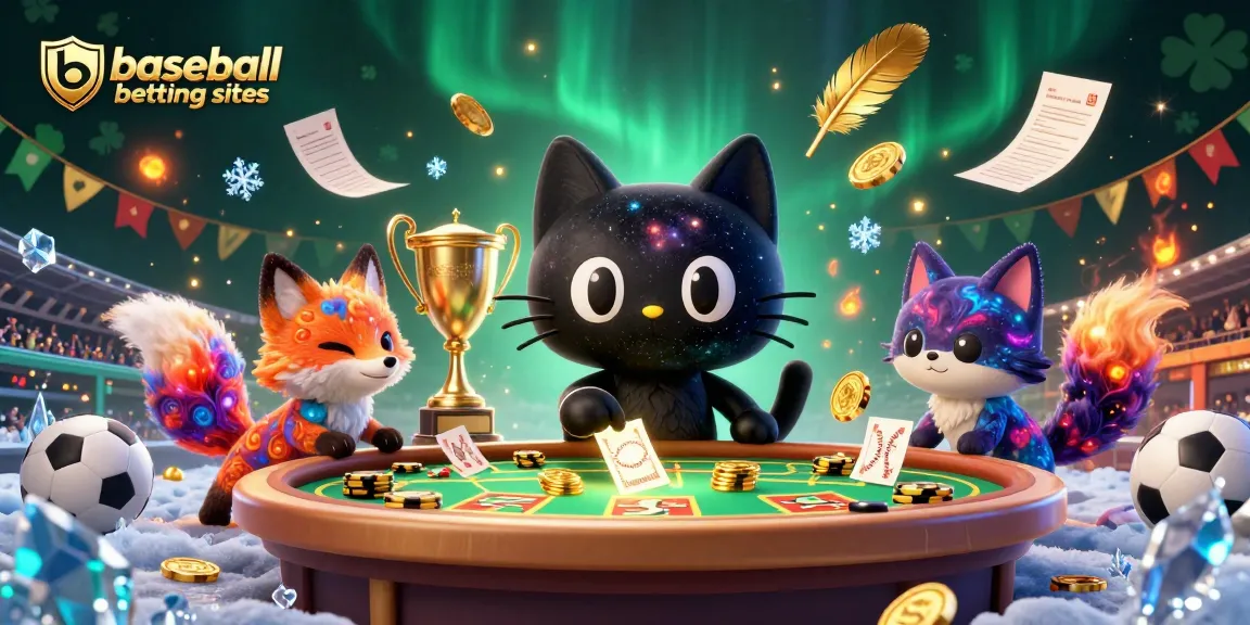 Engage with baseball betting sites showcasing a cosmic sports betting scene featuring dynamic characters and vibrant effects.