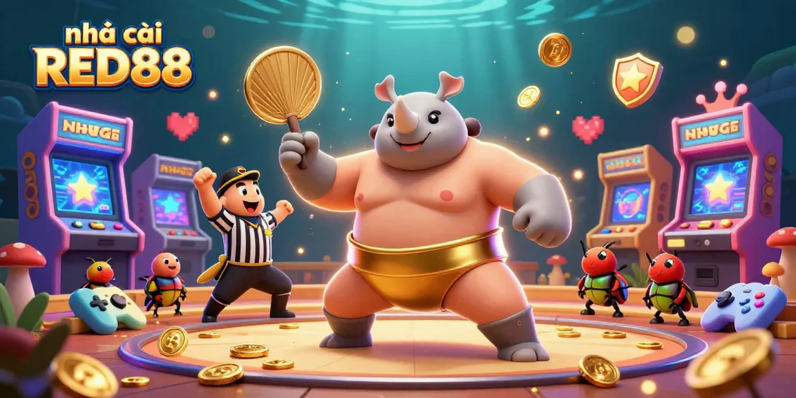 Experience dynamic casino action with nhà cái RED88 featuring vibrant 3D characters and elements.
