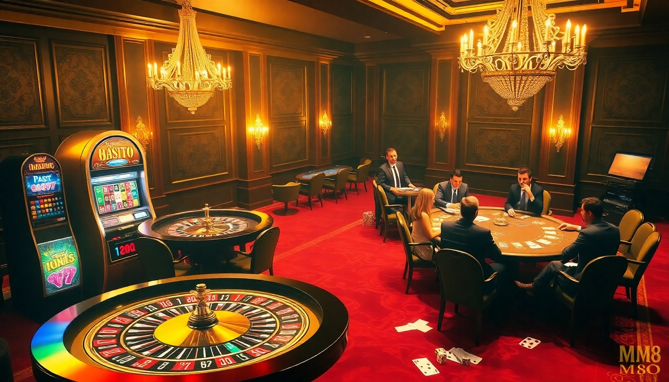 Experience the thrill of gambling at MM88 with exciting tables and jackpot slots.