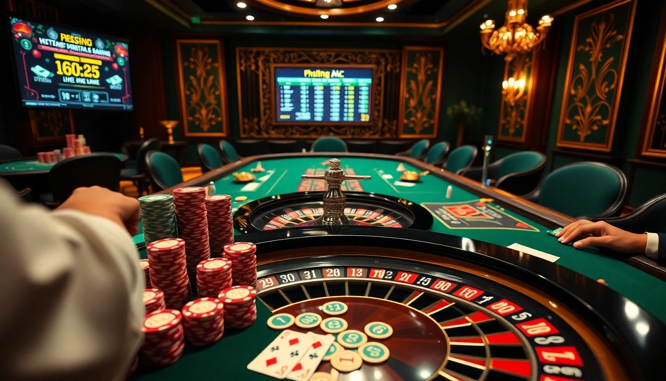 Engage in thrilling poker action with insights from https://phtaya.ac/ featuring vibrant casino atmosphere and luxurious gameplay.