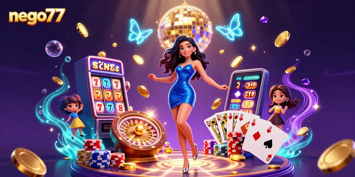 Experience thrilling fun with nego77 at vibrant slots, dazzling coins, and stunning game details!