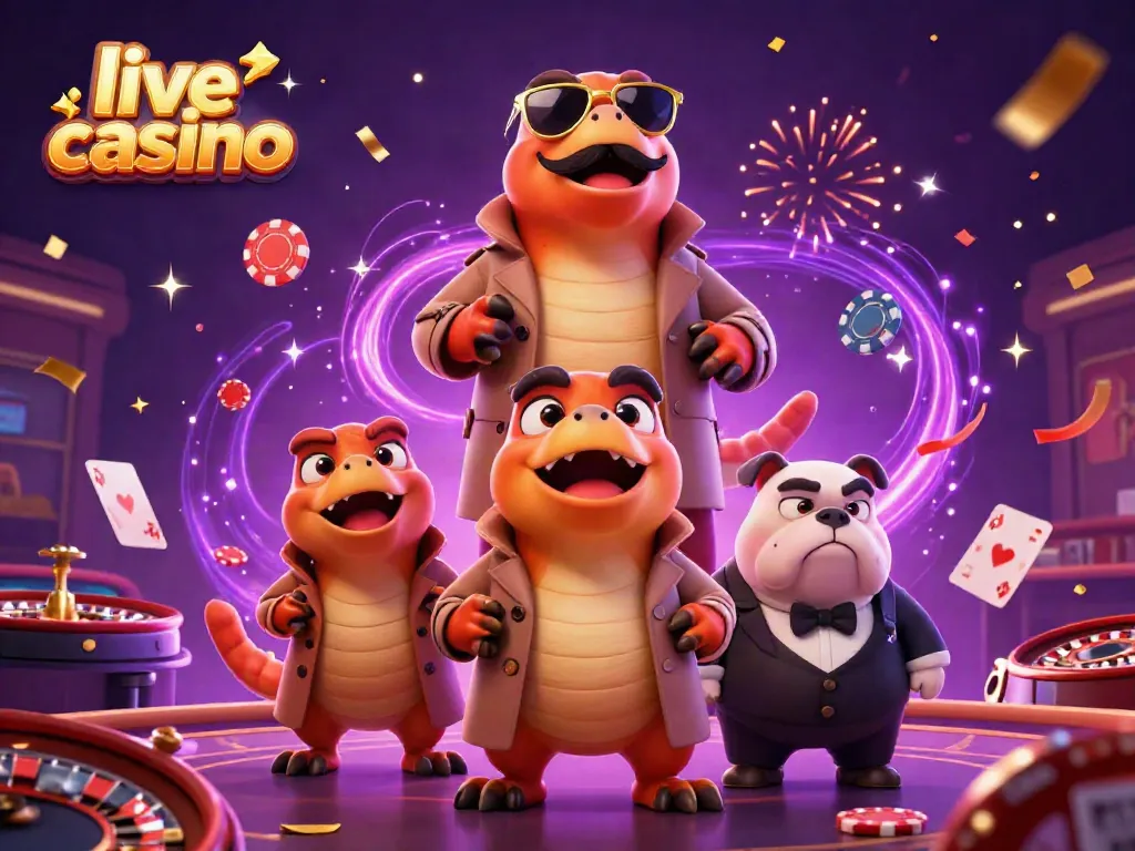 Bermain di live casino dengan dealer langsung yang interaktif dan suasana yang seru.