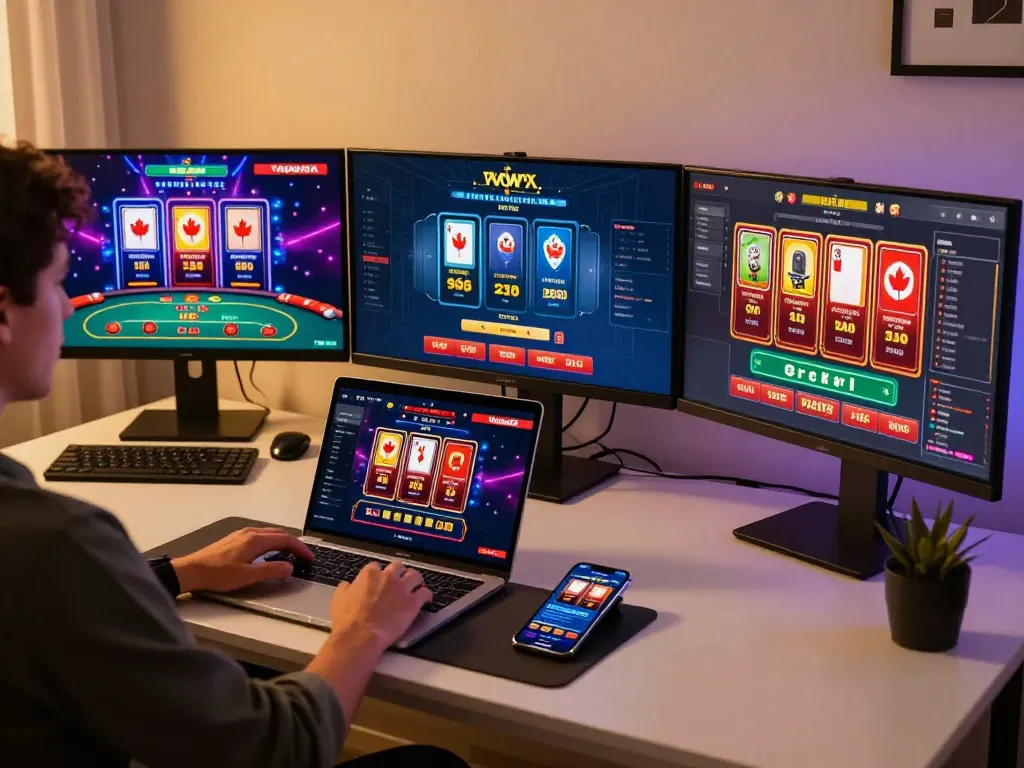 Exciting online gaming experience at Canadian online casinos with dynamic gameplay and strategy.