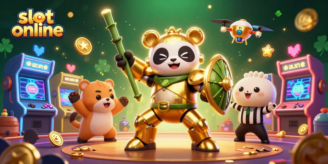 Menangkan permainan slot online dengan slot dan simbol keberuntungan di arena penuh keseruan!