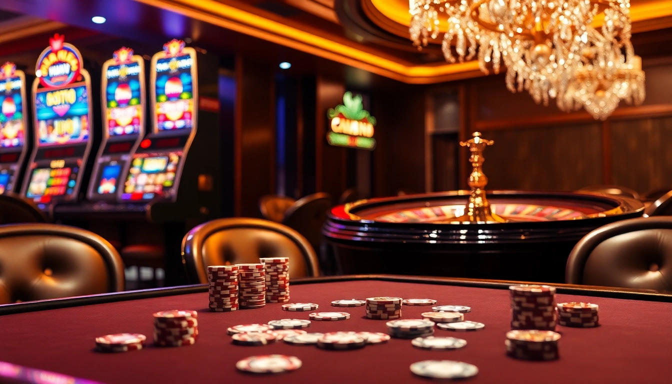 Experience the excitement of gambling at https://xx88.promo/ while playing on a luxurious casino table.