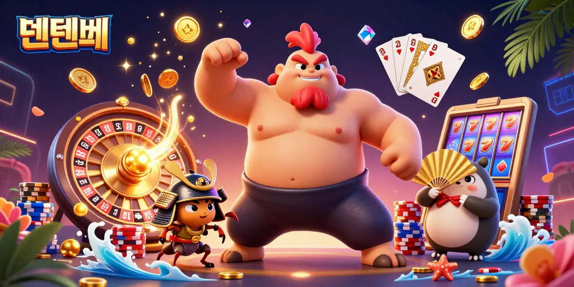 Engage in exciting gameplay with 텐텐벳 featuring dynamic characters and casino elements.