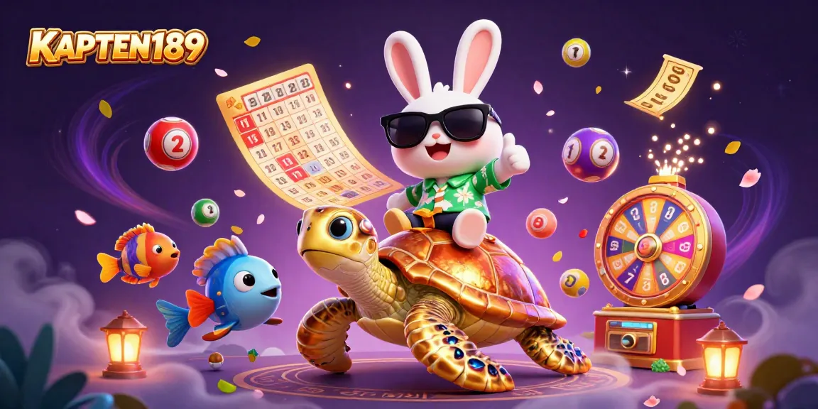 KAPTEN189 menghadirkan ilustrasi reel slot yang penuh warna dan karya seni kasino online menarik.