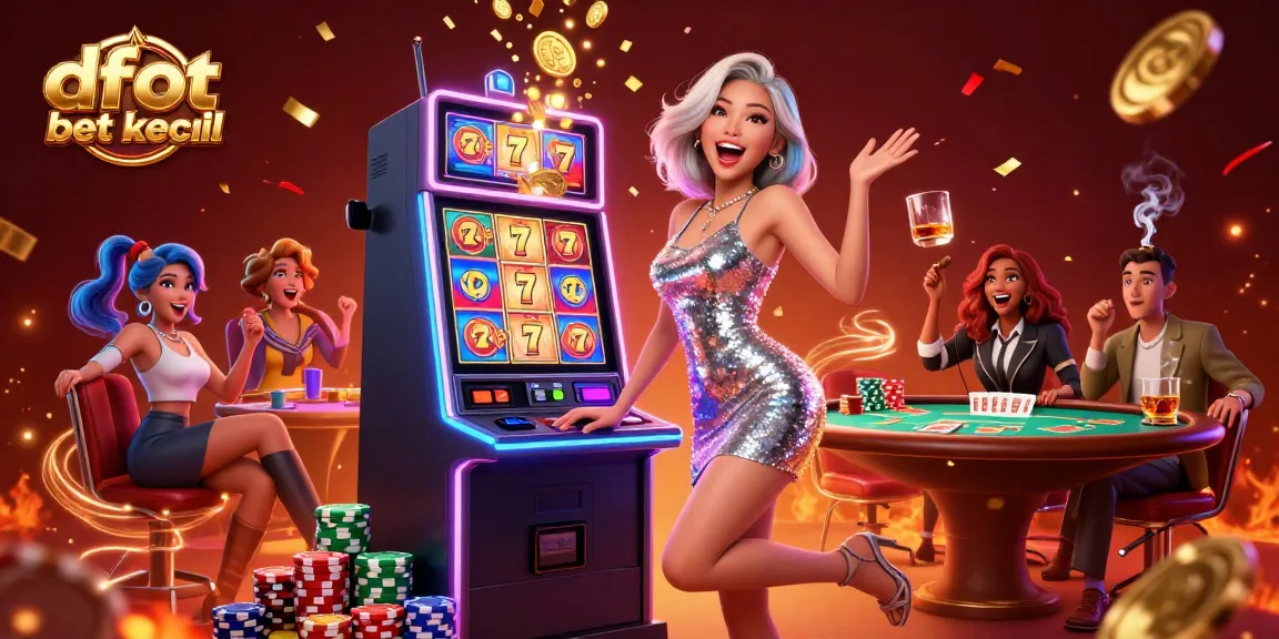 Experience daftar slot bet kecil with thrilling jackpots and mesmerizing neon casino visuals.