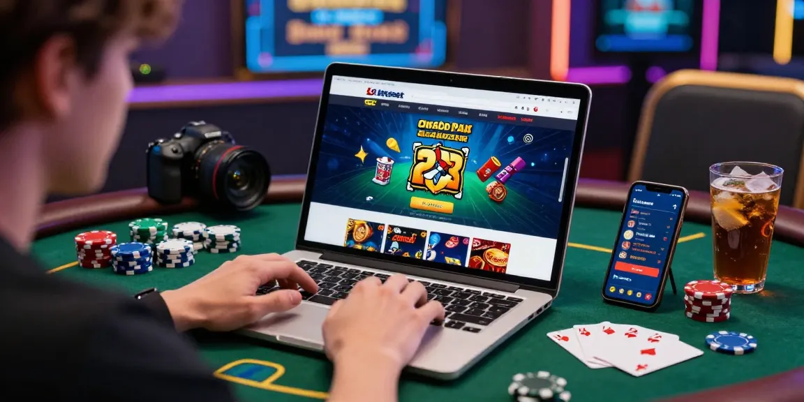 Engaged user exploring Betebet betting options in a dynamic online gaming environment.