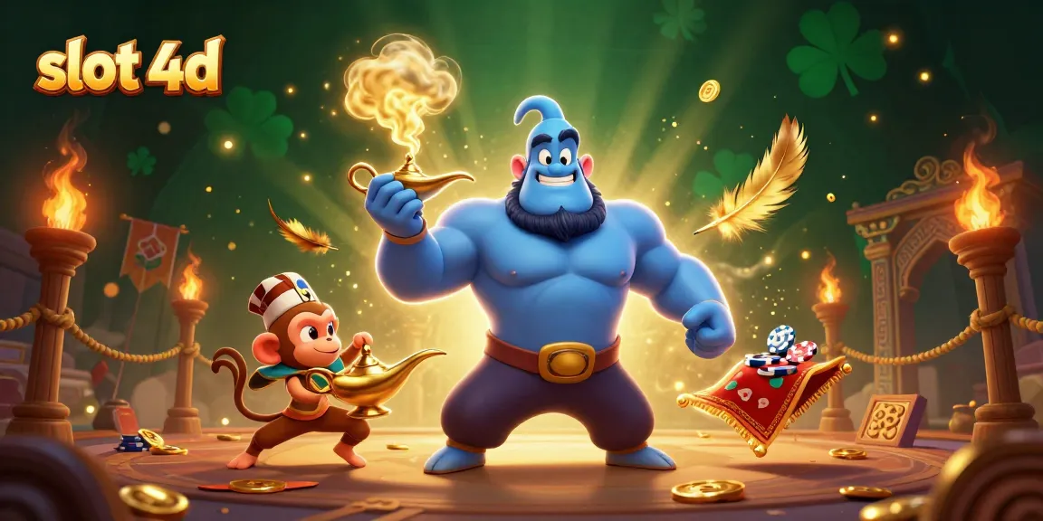 Experience thrilling slot 4d action with vibrant cartoon characters in a dynamic casino setting.