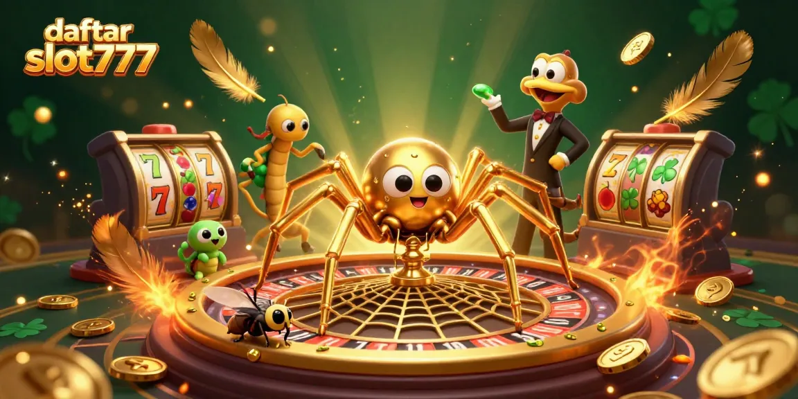 Spin the reels and place your bets at daftar slot777, where the excitement never stops!