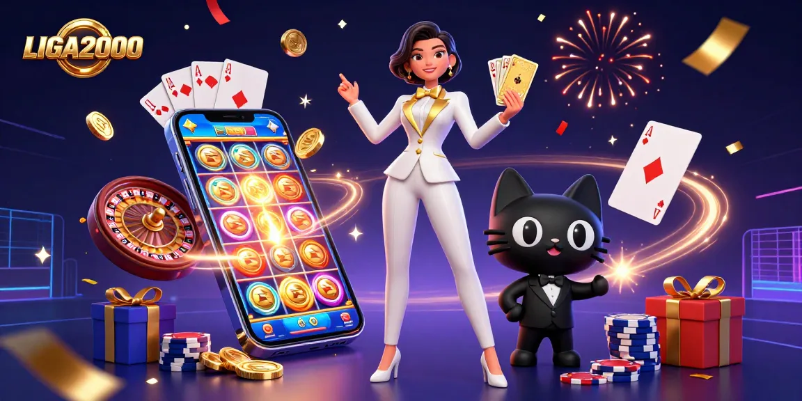 LIGA2000 mempersembahkan pemandangan glamor kemenangan di slot online dengan visual menarik dan elemen permainan yang dinamis.
