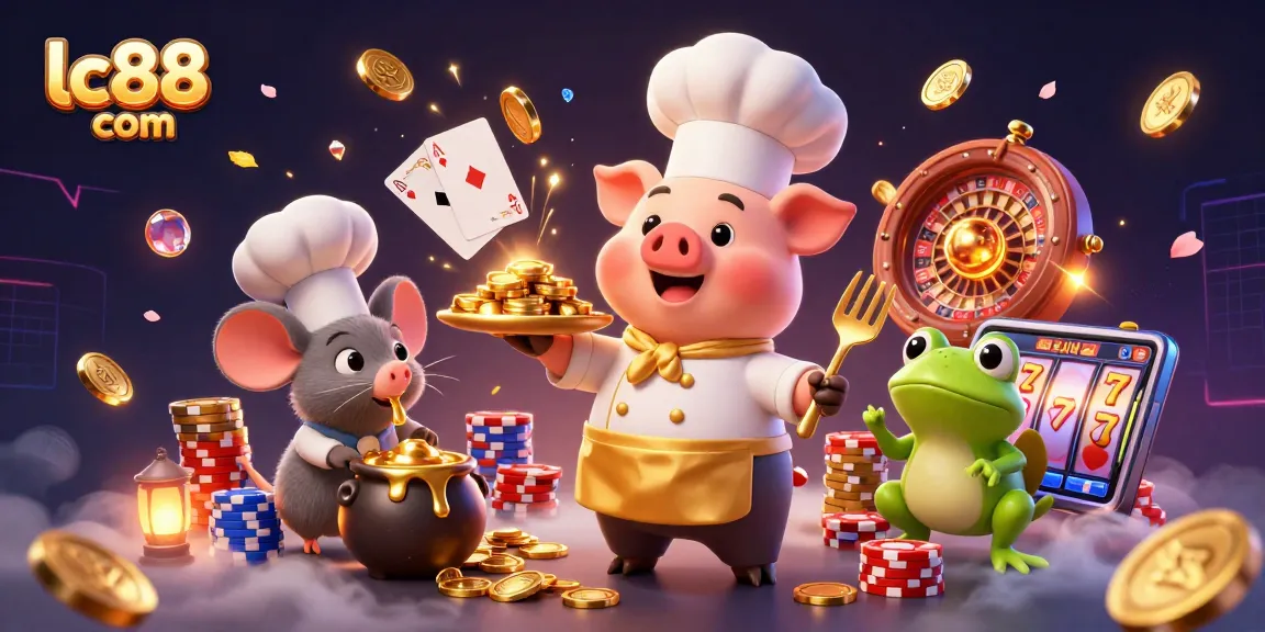 Experience the excitement of lc88 com with vibrant casino characters and thrilling game elements.