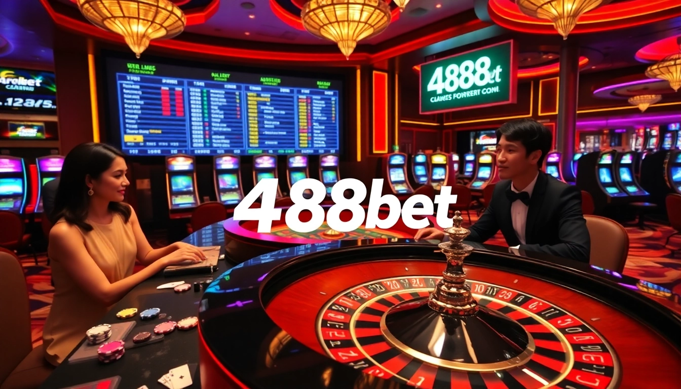 Disfruta de juegos emocionantes y experiencias de apuestas en el casino 488bet.