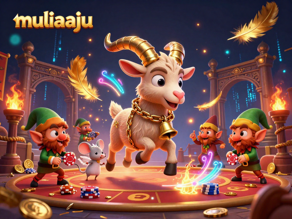 Experience thrilling wins at muliaaju's festive casino, featuring magical characters and dynamic gameplay.