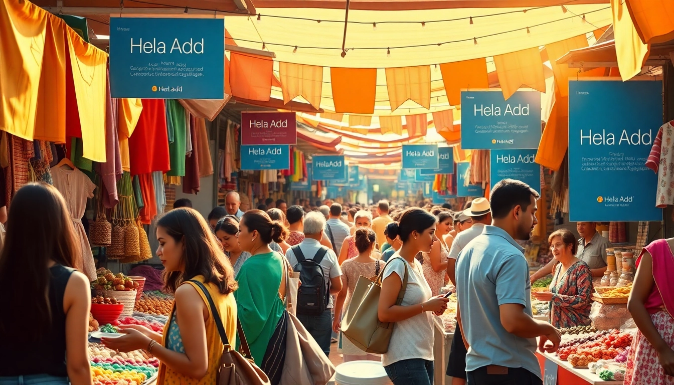 Explore Hela Add's vibrant marketplace promoting buying and selling services.