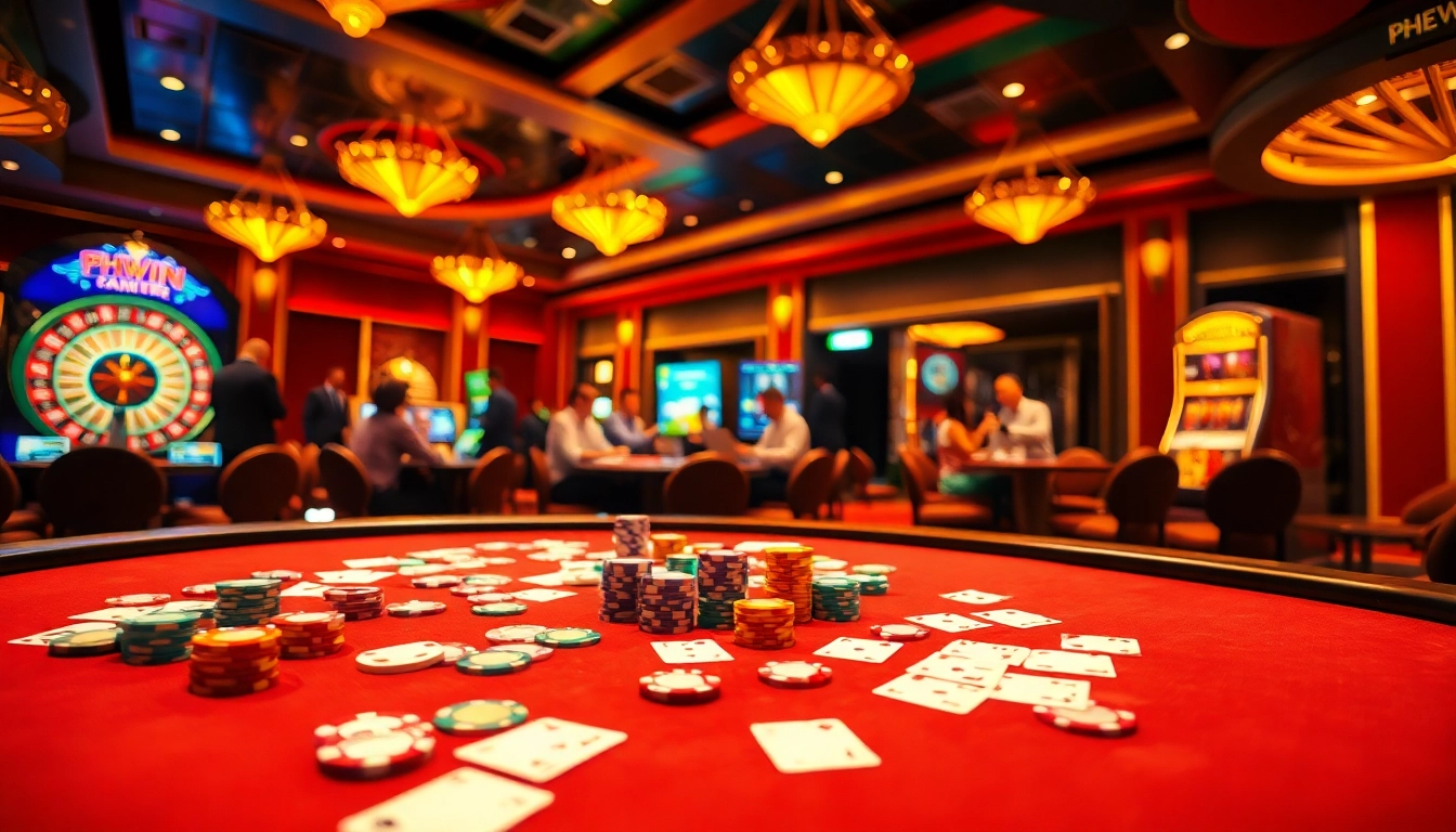 Join the thrilling action at phwin with vibrant casino games and exciting jackpots.