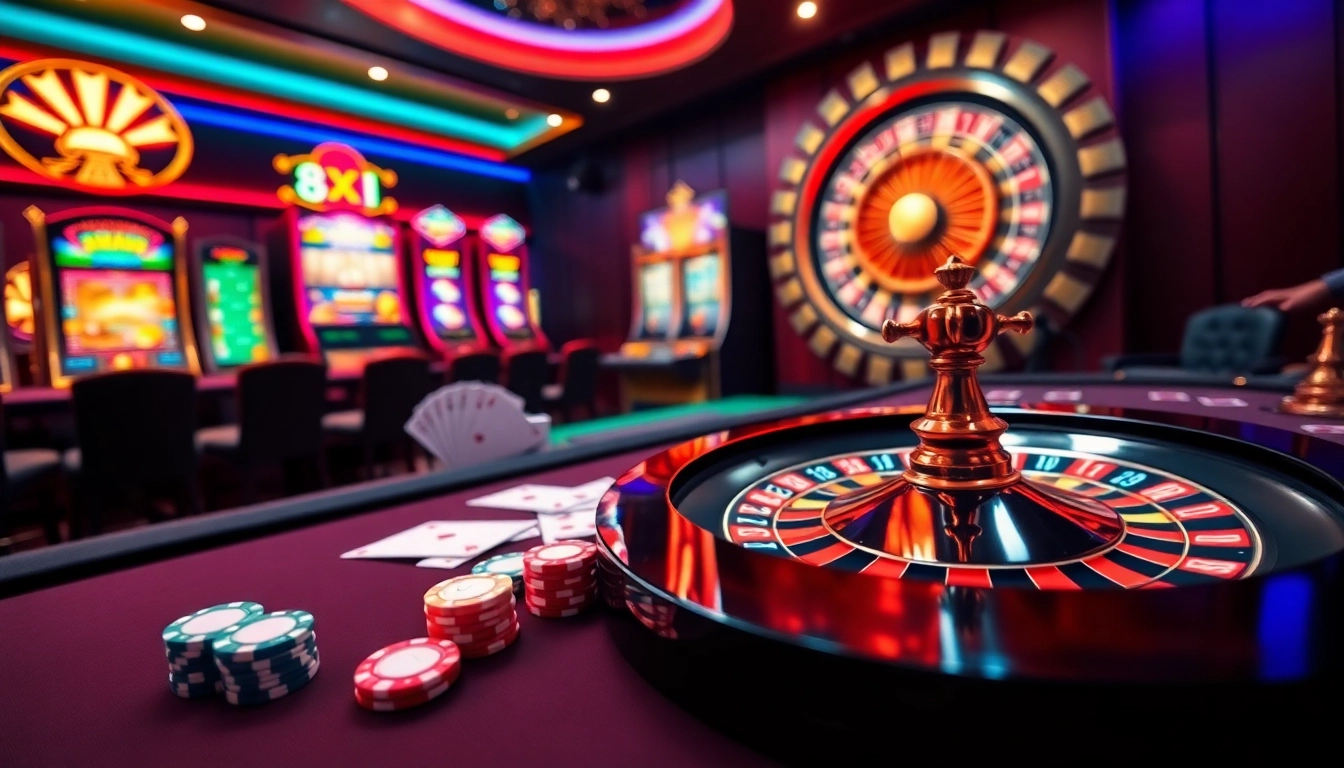 Experience the thrill of playing high-stakes games at 88i casino, featuring vibrant cards and chips.