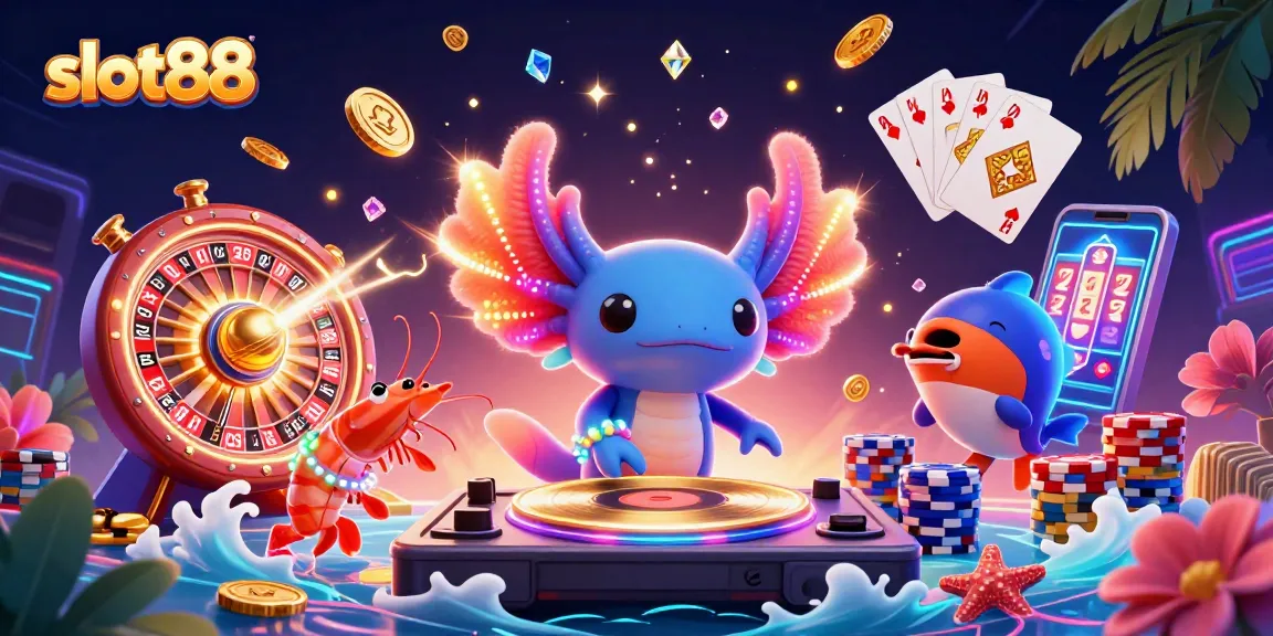 Menangkan jackpot di slot88 dengan karakter ikonik dalam ilustrasi 3D yang dinamis.