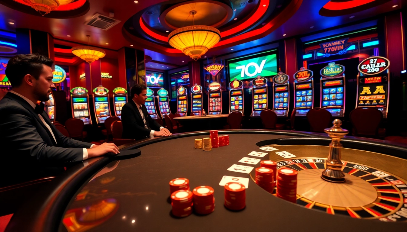 Experience the excitement of 789WIN with intense poker gameplay and vibrant casino ambiance.