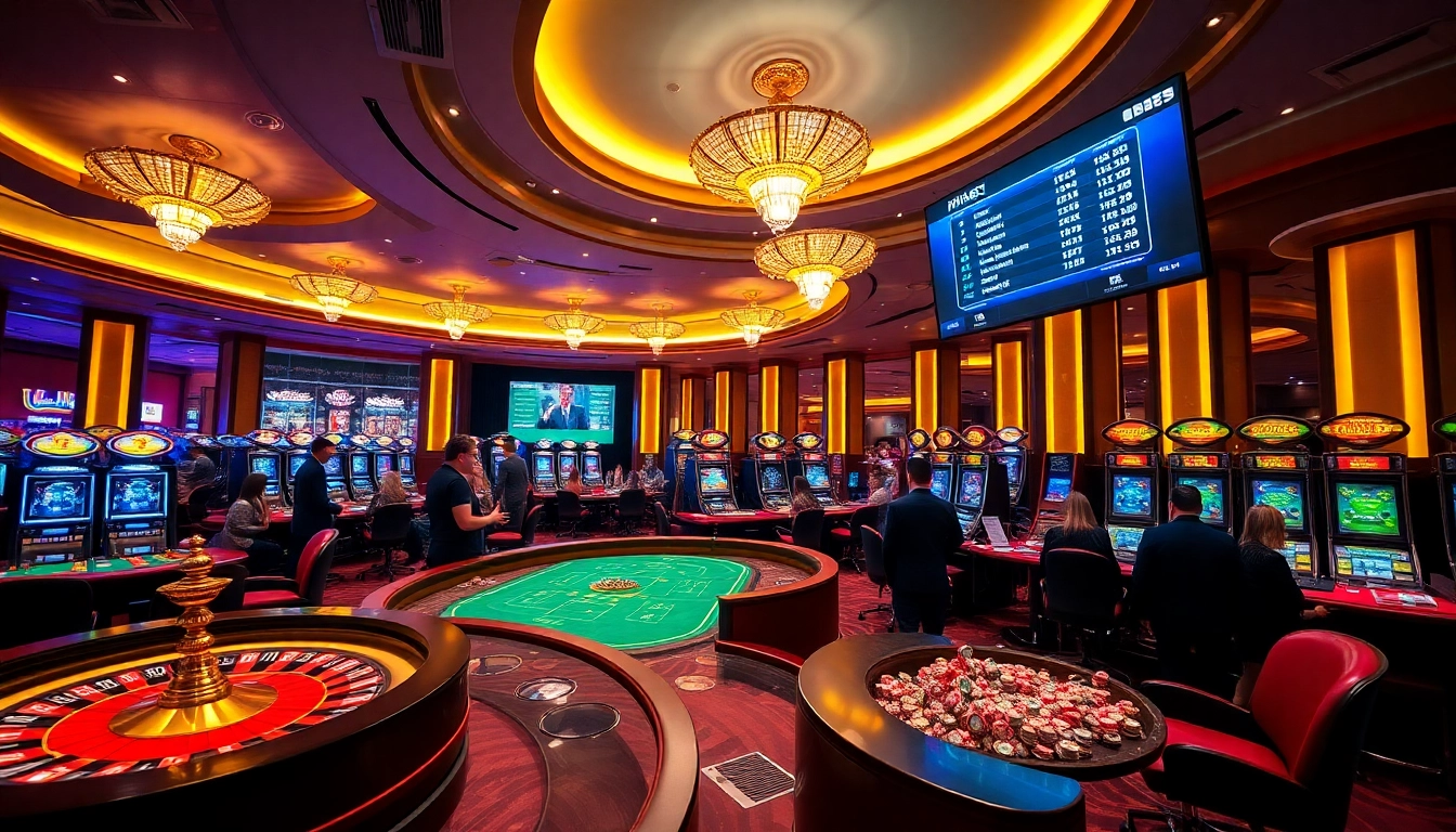 Experience the thrill of THABET's luxurious casino with vibrant games and exciting betting options.
