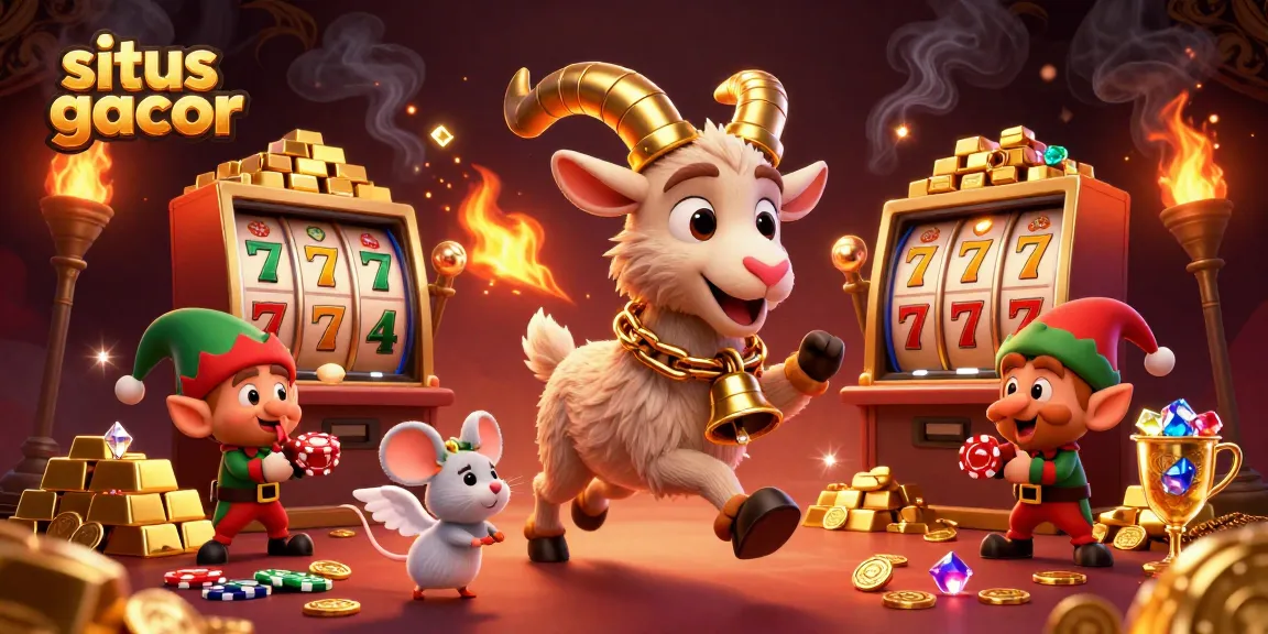 Engage in the excitement at situs gacor casino with festive Krampus and spirited characters stealing the show.