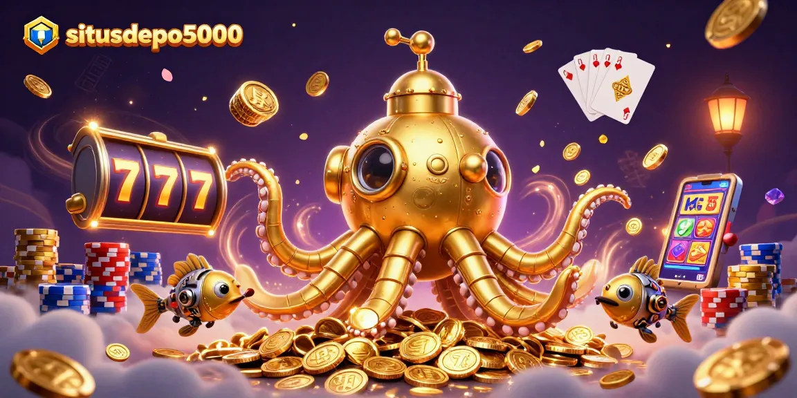 Experience thrilling gameplay on situsdepo5000 with vibrant characters and casino elements in an exciting casino environment.