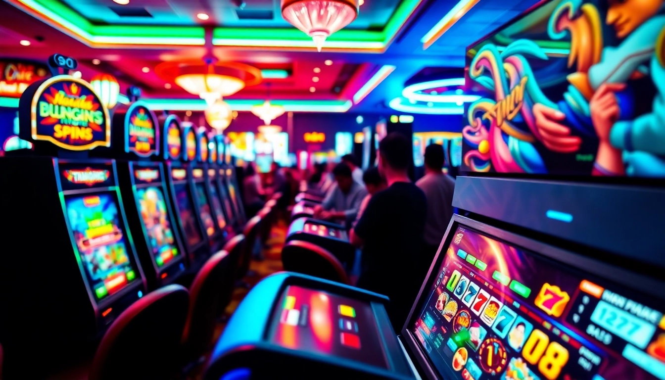 Menangkan Slot Game dengan mesin yang bertenaga dan suasana kasino yang meriah.