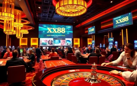 Players enjoying a luxury experience at https://xx88.nl/ casino, engaging with vibrant games and betting.