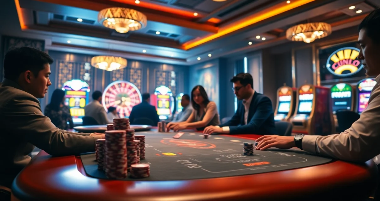 Experience the thrill of gambling with a professional setup, featuring 주소모음 links for enhancing your gaming strategy.