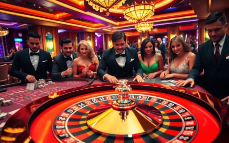 Experience high-stakes gambling action at 22JL casino with vibrant tables and engaged players.