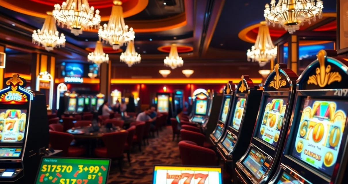 Menangkan jackpot dalam luxury777 game dengan mesin slot mewah dan suasana kasino yang megah.