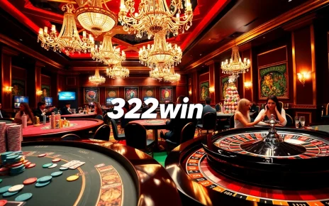Exciting casino gaming atmosphere featuring 32win com with players at the roulette table.