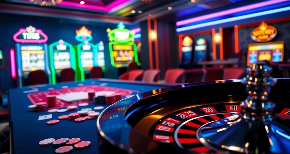 Experience engaging gameplay at MM88 HOW with vibrant casino tables and thrilling atmosphere.
