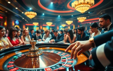 Experience the thrill of betting at the QQ888 roulette table surrounded by excited players.
