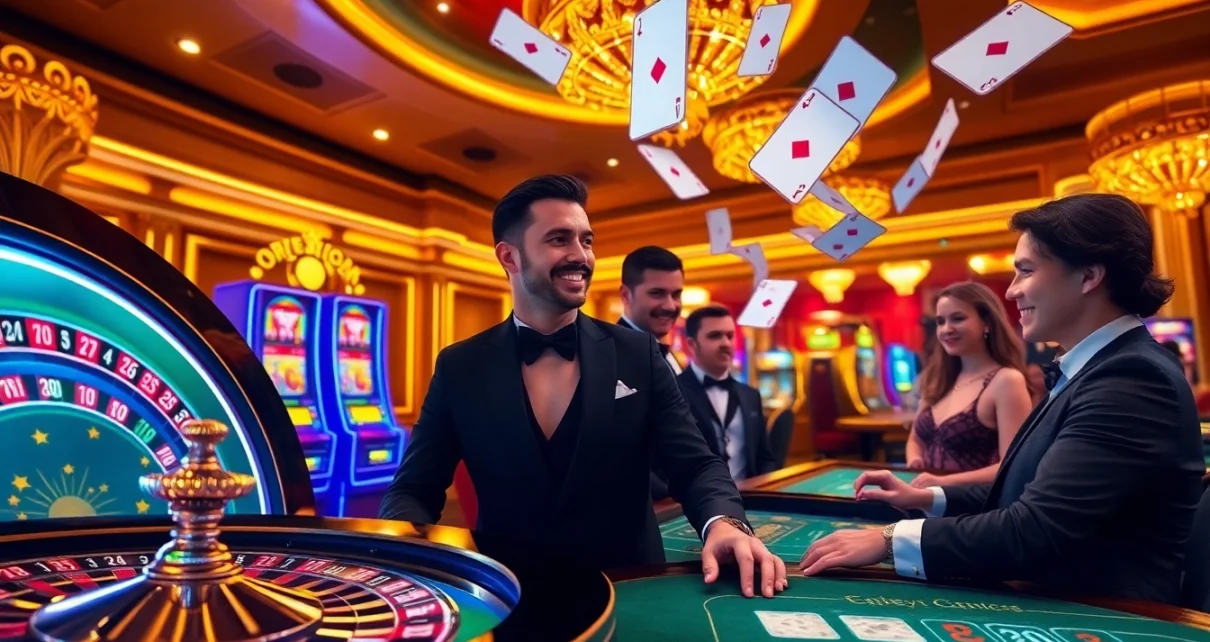 Exciting gameplay at 888 New online casino with roulette, slots, and enthusiastic players.