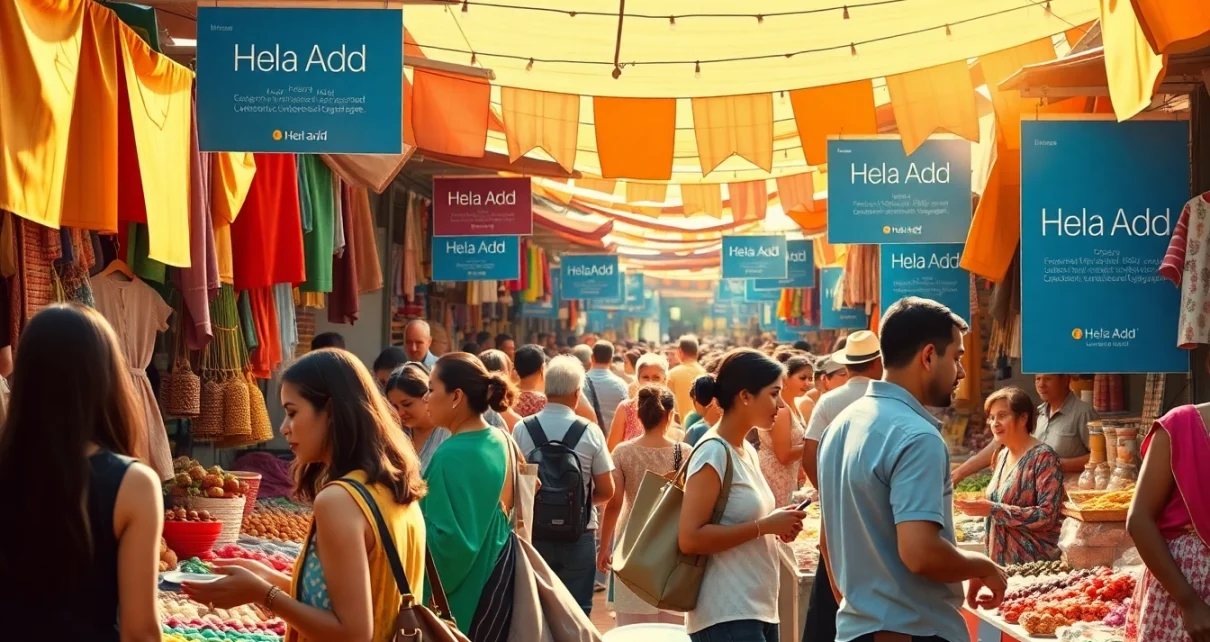 Explore Hela Add's vibrant marketplace promoting buying and selling services.